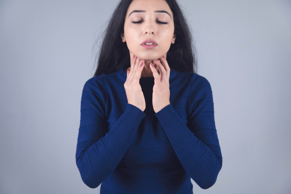 أعراض تضخم الغدة الدرقية عند النساء