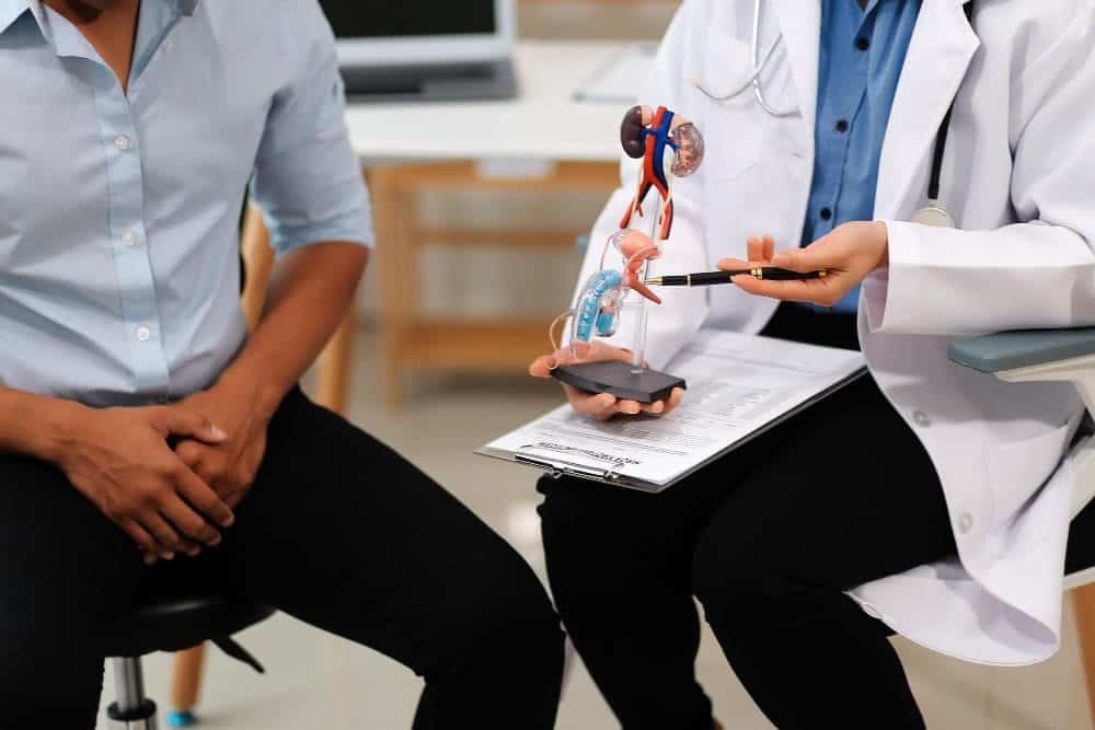 prostate embolization technique