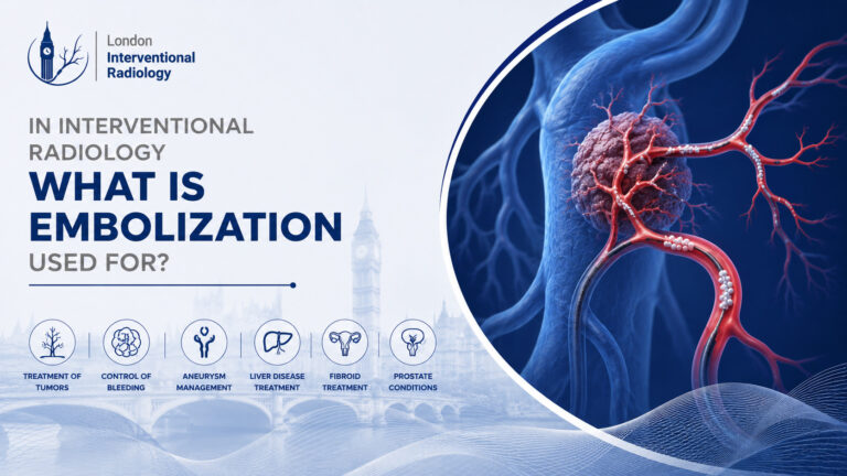 In Interventional Radiology What Is Embolization Used For?