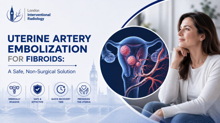 Uterine Artery Embolization for Fibroids: A Safe, Non-Surgical Solution