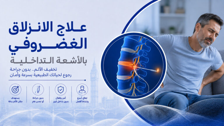علاج الانزلاق الغضروفي بالاشعة التداخلية