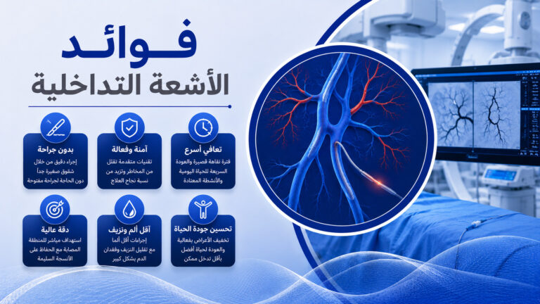 فوائد الأشعة التداخلية